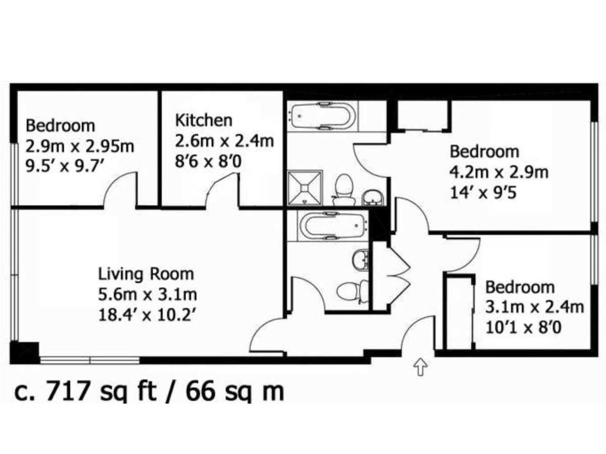 Superb Central Modern 3Bed 2Bath With Wifi, Trendy Fitzrovia W1 By Oxford Street Affable Informative Host London Eksteriør billede